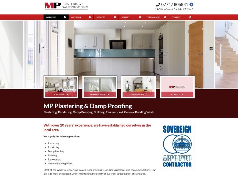 MP Plastering & Damp Proofing - Plastering, Rendering, Damp Proofing, Building, Renovation & General Building Work.